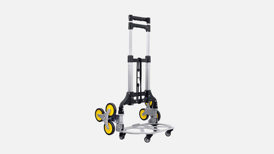 Mount-It! Tri-Wheel Stair Climber Hand Truck with Foldable Design Tri-Wheel Stair Climber Hand Truck with Foldable Design