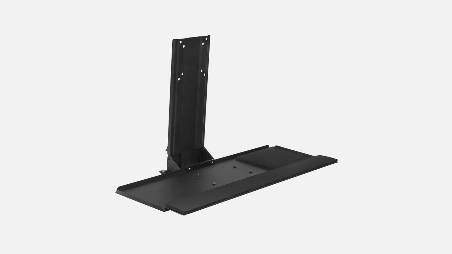 Mount-It! Monitor & Keyboard Wall Mount Black