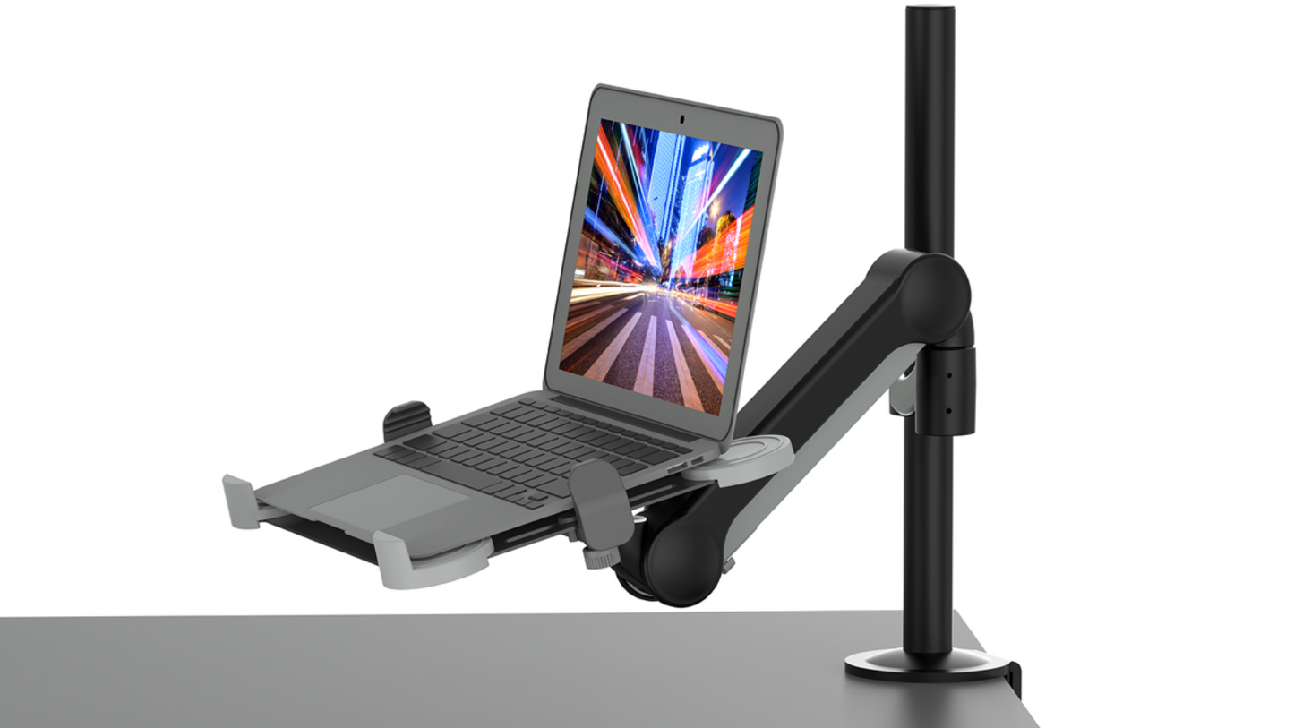 Modernsolid Global Laptop Pole Mount  Black