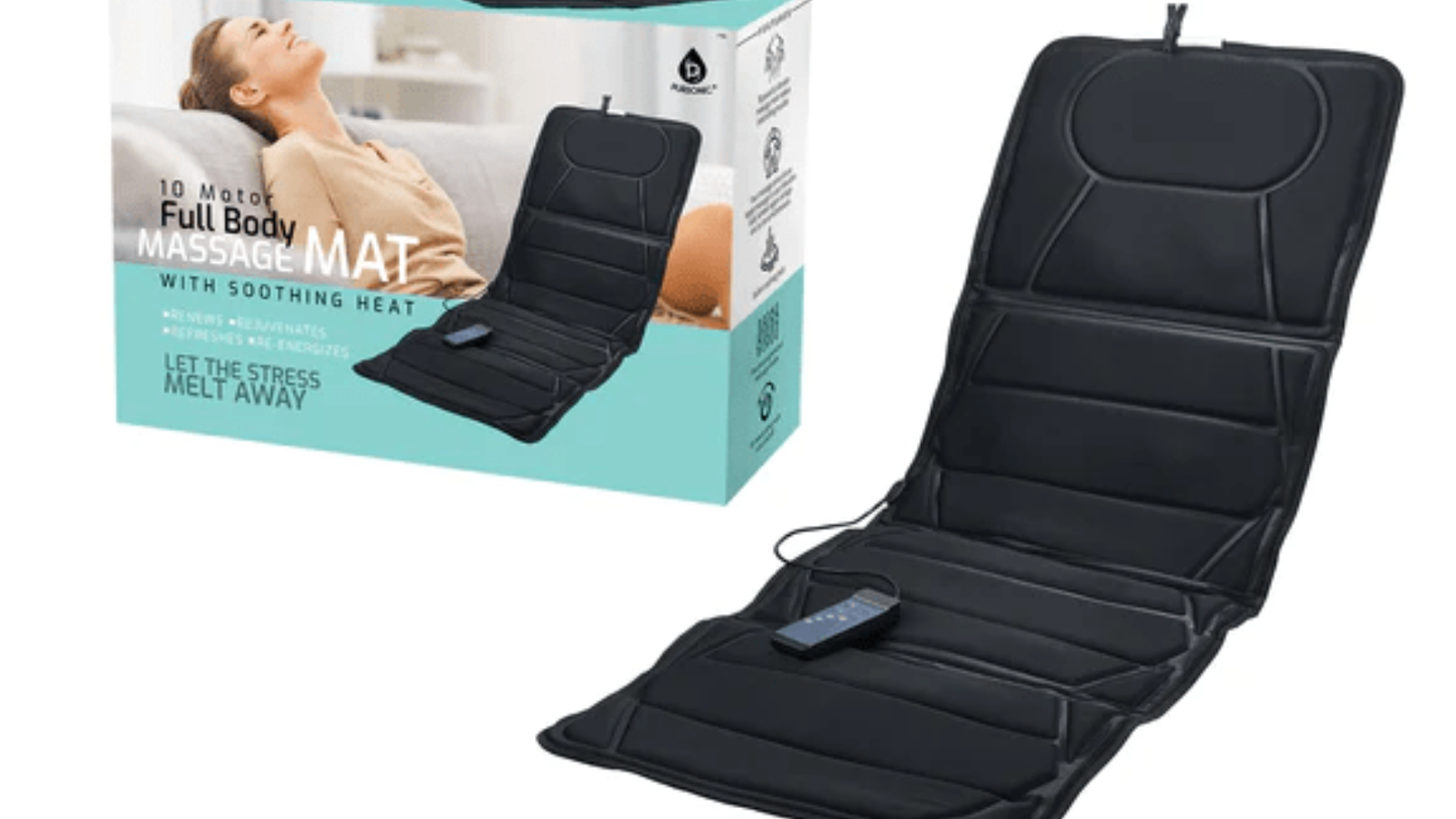 PURSONIC Massage Mat with Heat Massage Mat with Heat