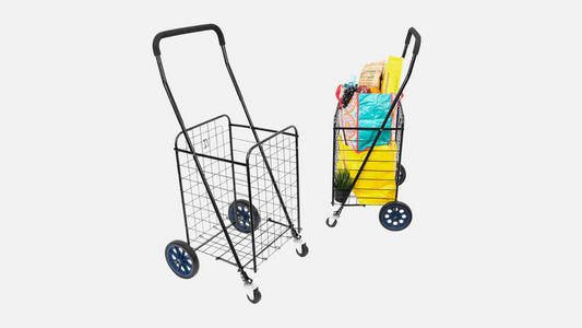 Mount-It! Small Rolling Utility Shopping Cart Small