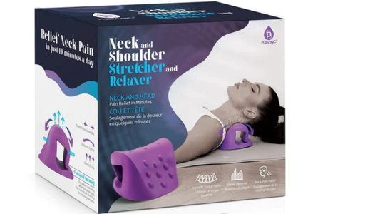 PURSONIC Neck and Shoulder Stretcher and Relaxer Neck and Shoulder Stretcher and Relaxer