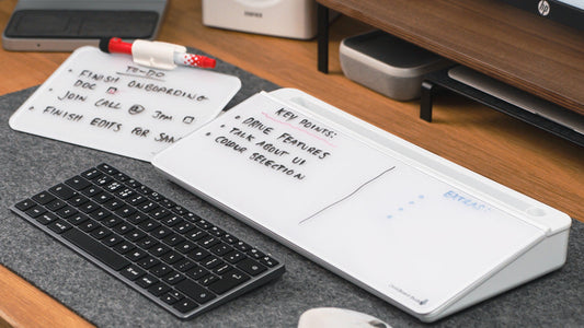 DeskBoard Buddy Mini: Desktop Whiteboard White