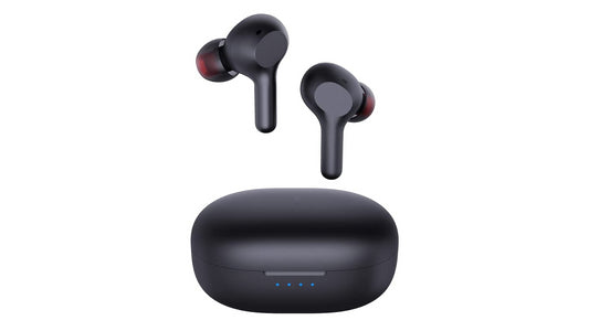 Racktodoor EP-T25 True Wireless Earbuds Hi-Fi Stereo: 25 Hours Playtime Black