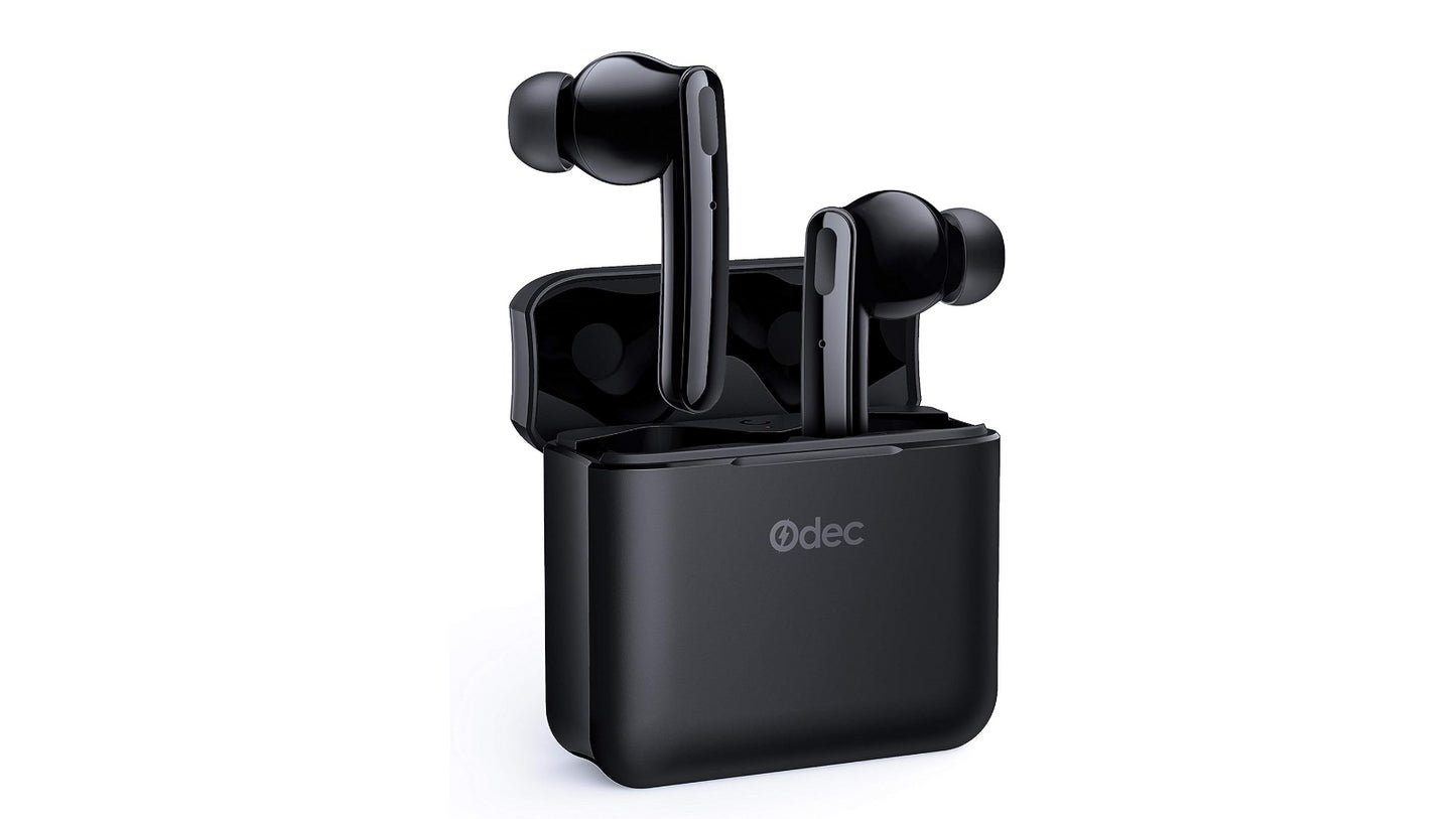 Racktodoor Wireless Earbuds Active Noise Cancelling: Immerse in Sound, Block Out Noise Black