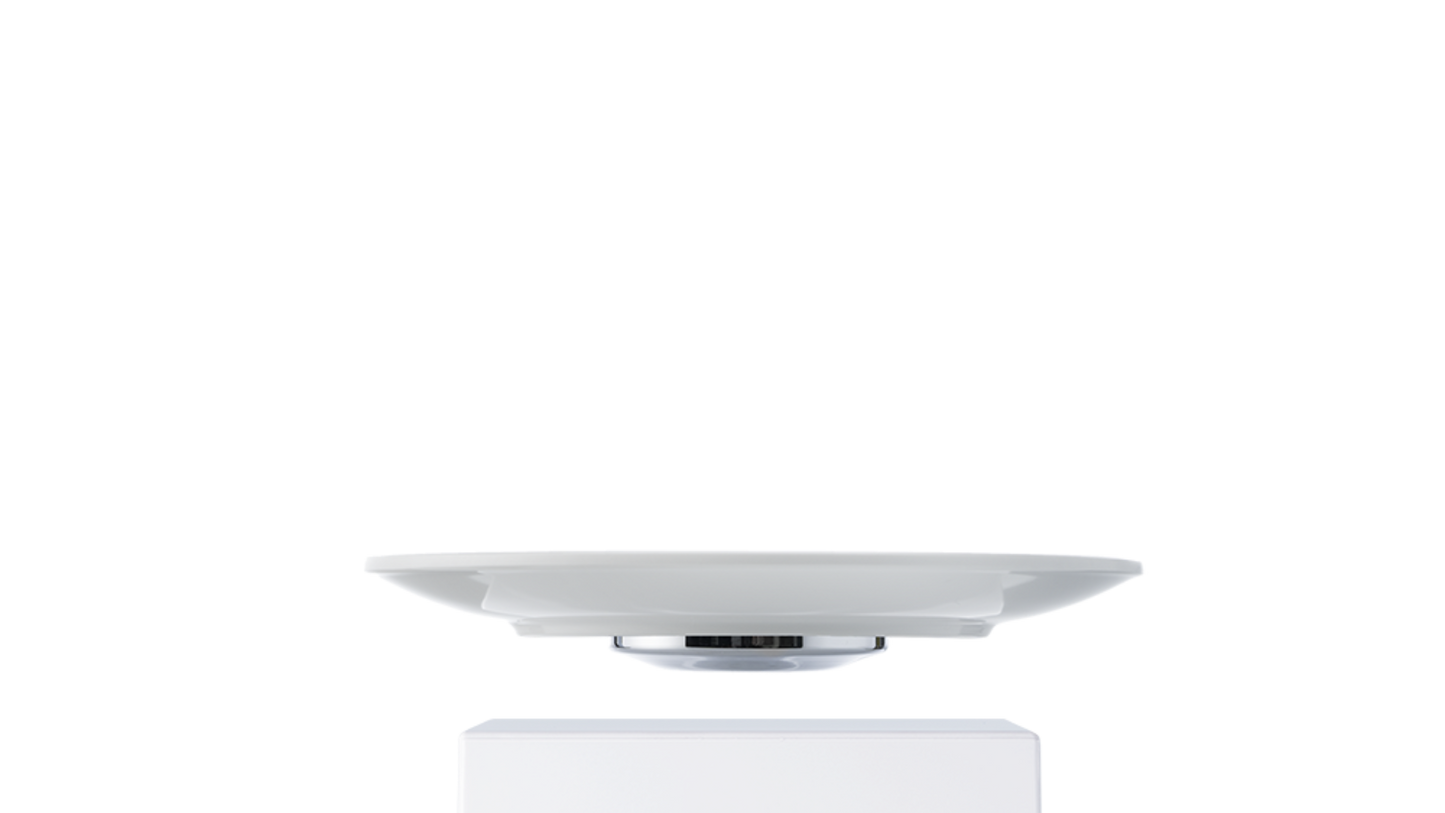 LevitatingX Plate: Magnetic Levitation White - Wireless - Small