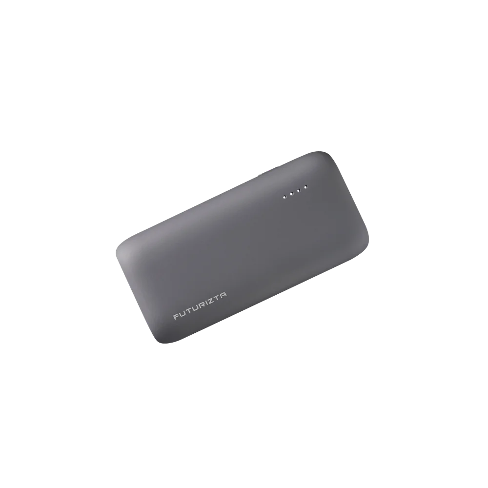 Futurizta Tech PIXY MINI: The Most Powerful Power Bank for Its Size Charcoal Grey