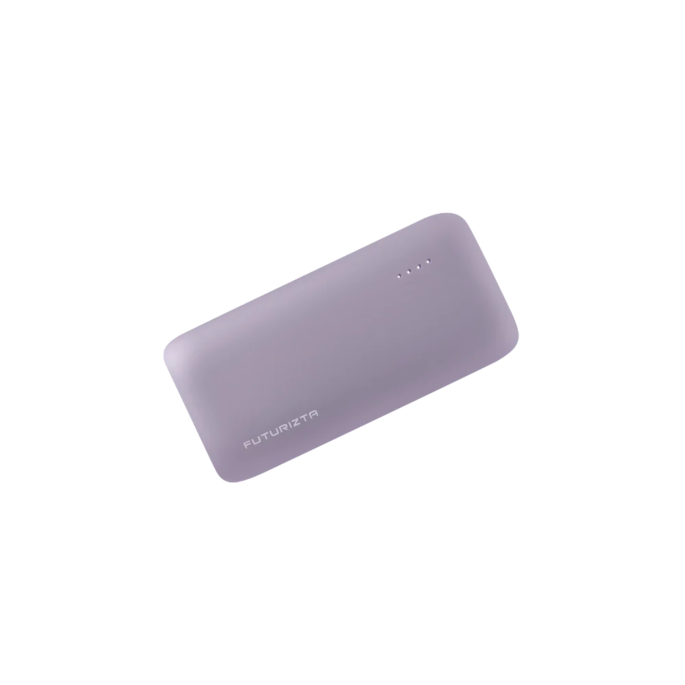 Futurizta Tech PIXY MINI: The Most Powerful Power Bank for Its Size Lavender Purple