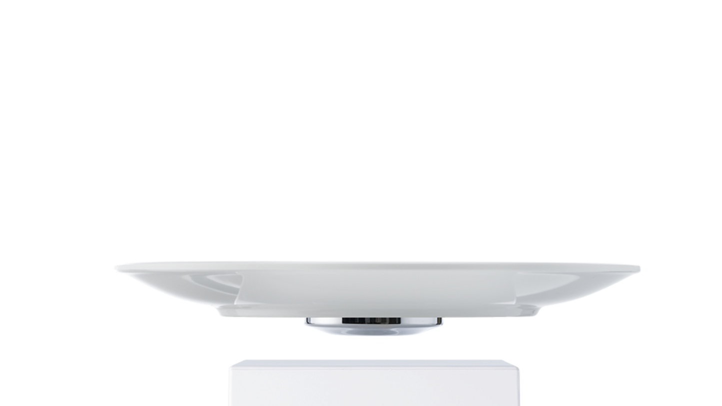 LevitatingX Plate: Magnetic Levitation White - Wireless - Medium