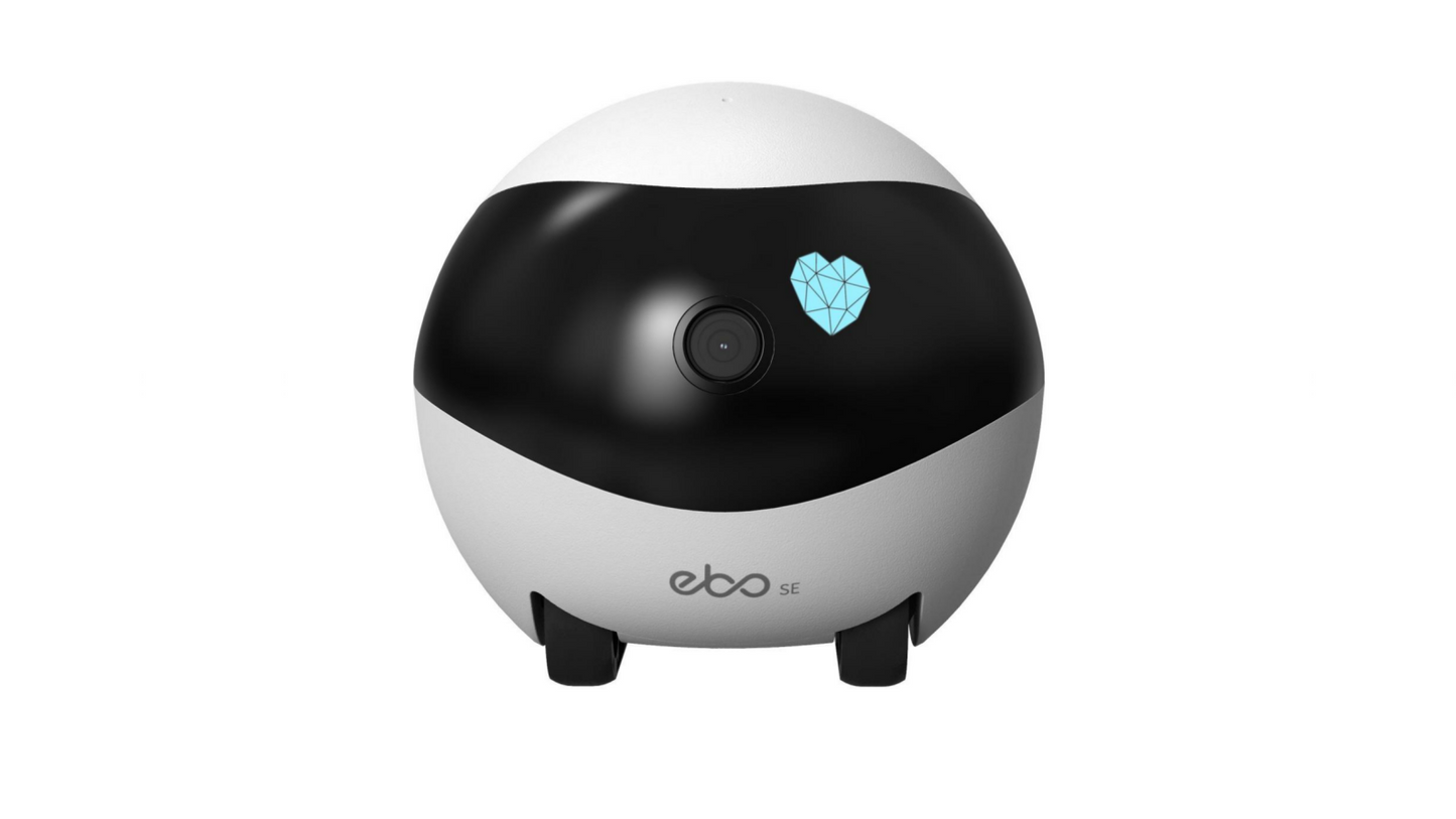 Enabot EBO Store: Smart Home Moving Camera Robot White