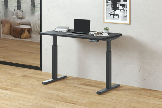 AOKE Wistopht CompactDesk Starter: Anti-collision & USB Ports Black - Autonomous x Witstoph - Core frame w USB port - 47" x 28" Compact - Black