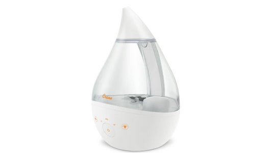 Crane USA Drop 2.0 4-in-1 Humidifier Clear & White Clear/White