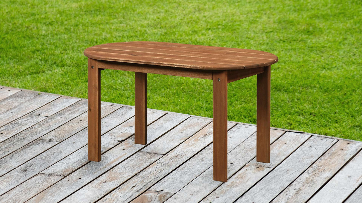 Benzara Outdoor Coffee Table by Benzara Brown